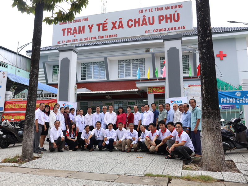 GEMR đồng hành cùng Trạm Y tế xã Châu Phú