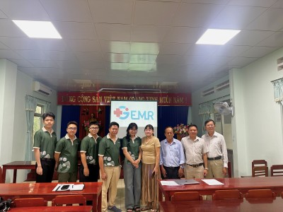 GlobeDR triển khai tập trung phần mềm GEMR cho 5 trạm y tế huyện Châu Phú